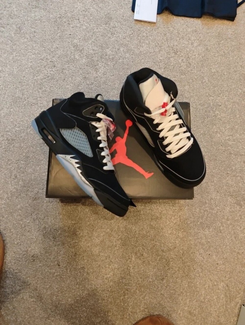 Air Jordan 5 Retro Black Metallic